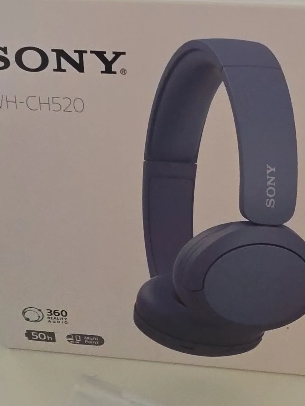 Sony WH-CH520 Wireless Headphones - Slate Blue
